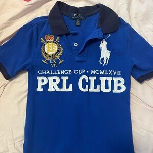 Ralph Lauren Boys Polo Royal Blue.